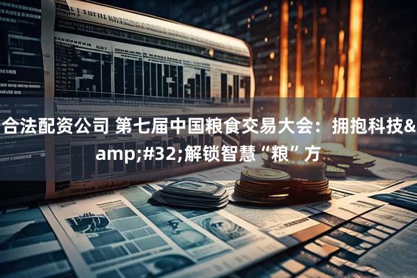 合法配资公司 第七届中国粮食交易大会：拥抱科技 解锁智慧“粮”方